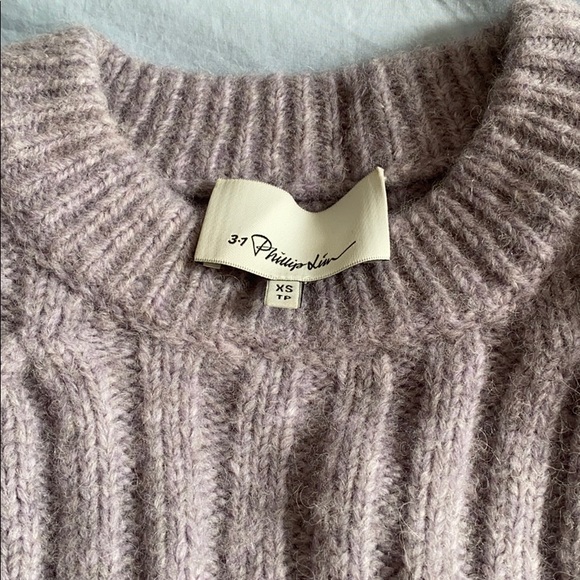 3.1 Phillip Lim wool purple sweater xs - Picture 2 of 6